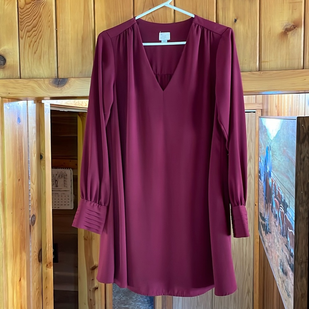 Burgundy Dress | a new day